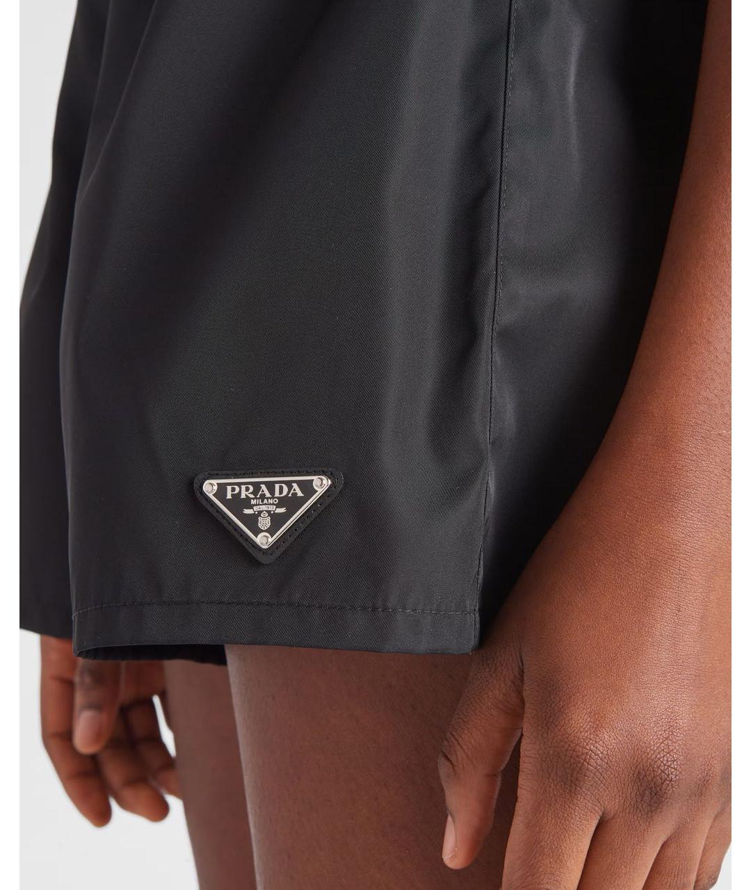 PRADA Черные шорты, фото 5