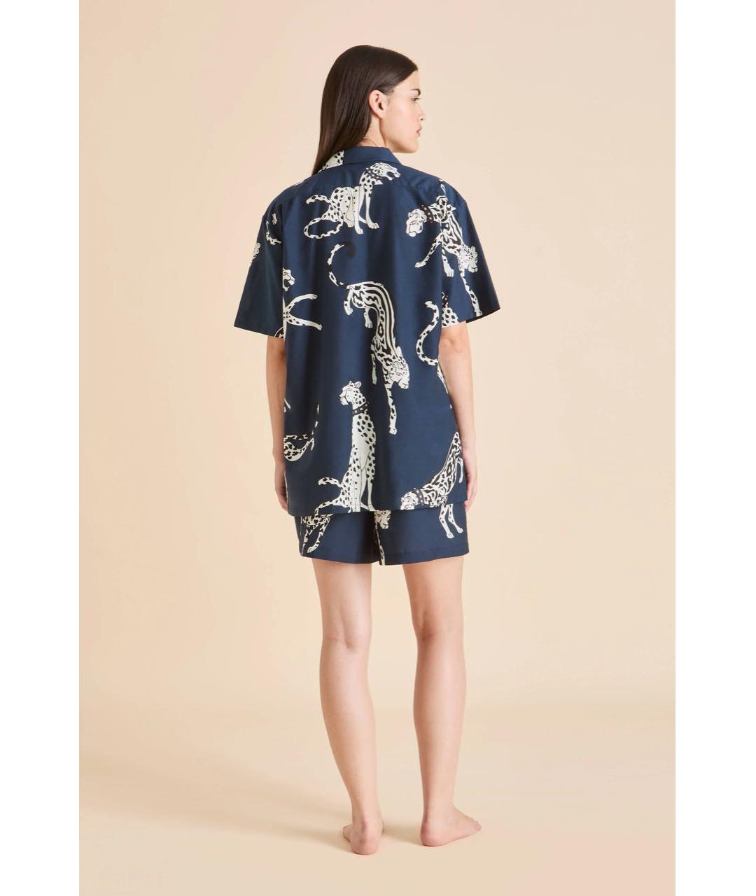 OLIVIA VON HALLE Темно-синяя пижама, фото 6