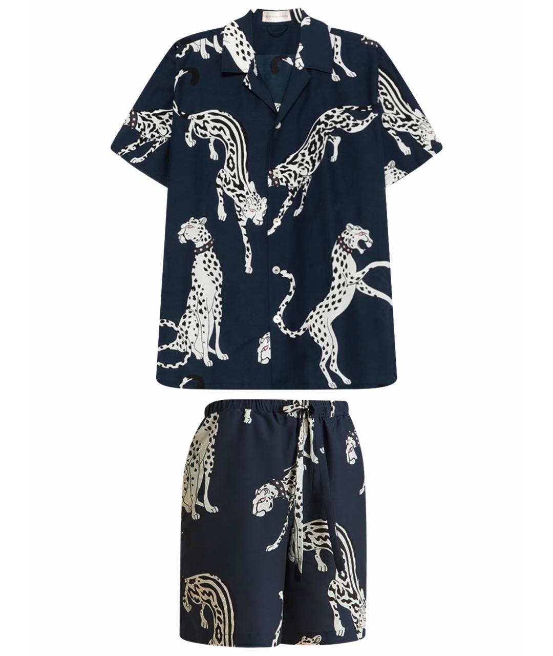 OLIVIA VON HALLE Темно-синяя пижама, фото 1