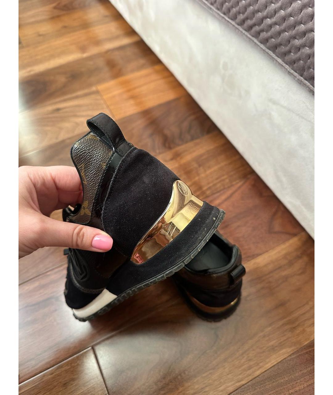 LOUIS VUITTON Коричневые кроссовки, фото 5