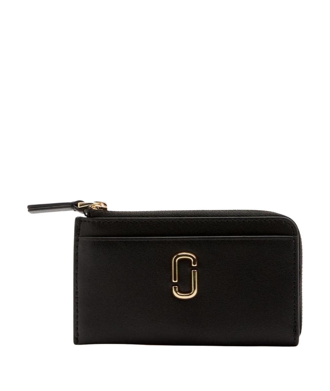 MARC JACOBS Черный кожаный кардхолдер, фото 1