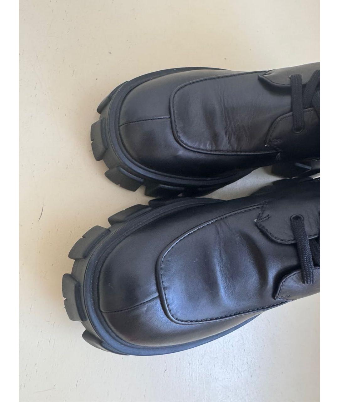 PRADA Черные ботинки, фото 2