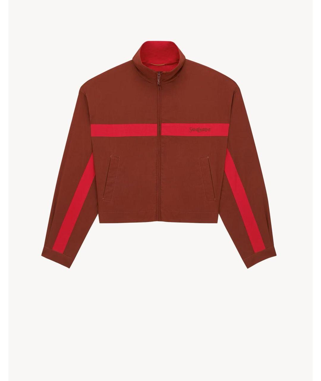 SAINT LAURENT Красная куртка, фото 6