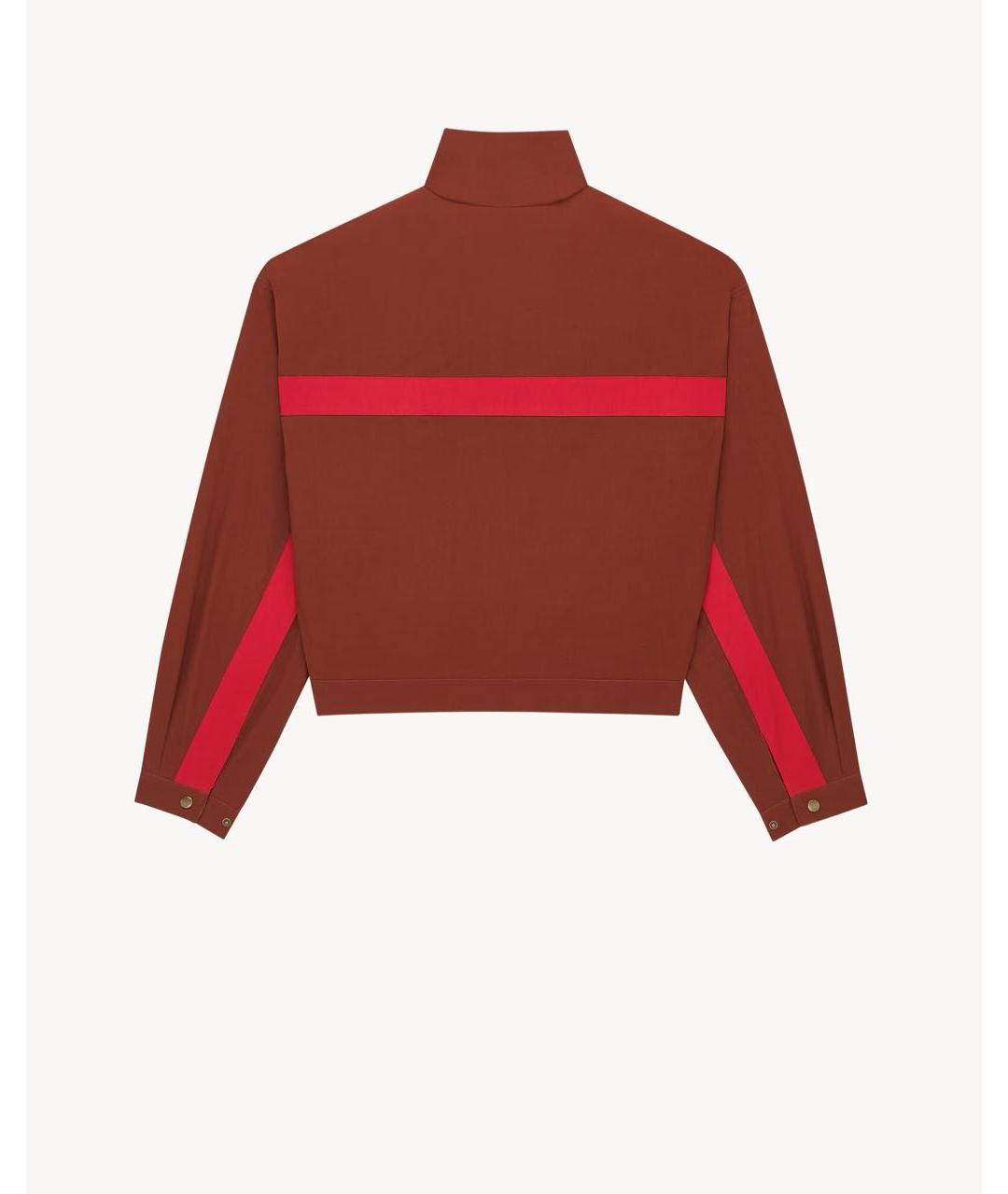 SAINT LAURENT Красная куртка, фото 2