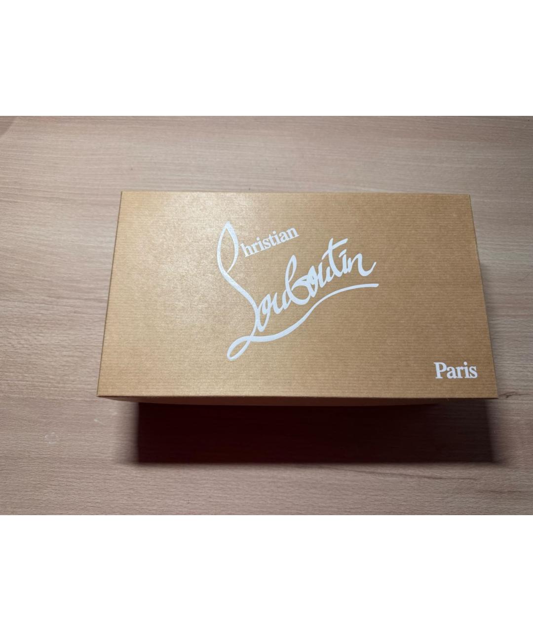 CHRISTIAN LOUBOUTIN Черные туфли из лакированной кожи, фото 6