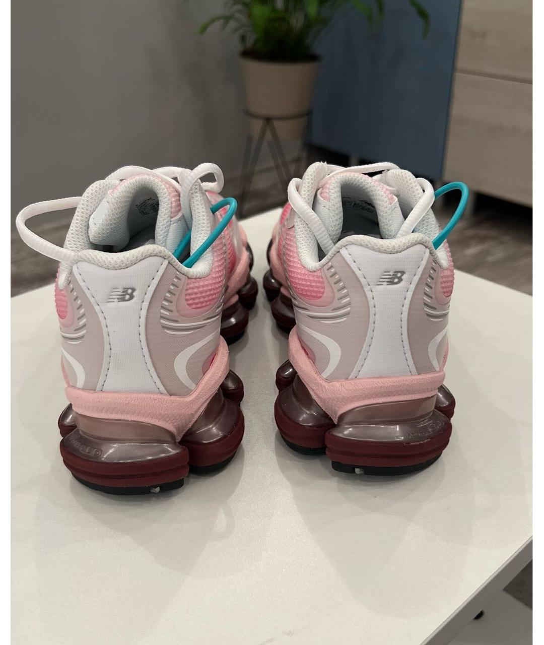 NEW BALANCE Розовые синтетические кроссовки, фото 4