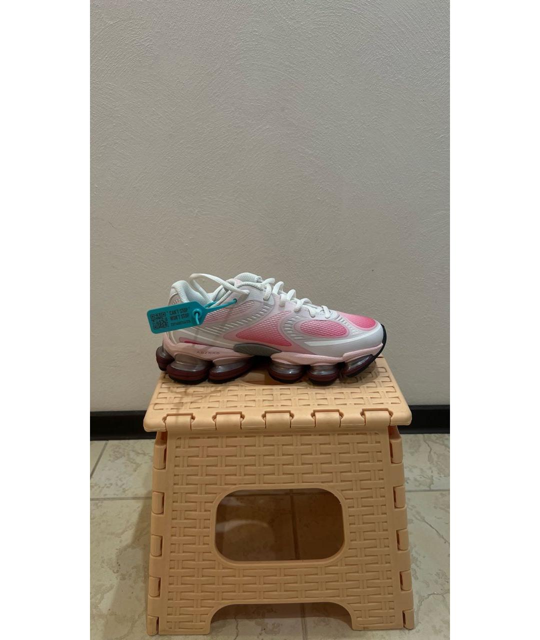NEW BALANCE Розовые синтетические кроссовки, фото 9
