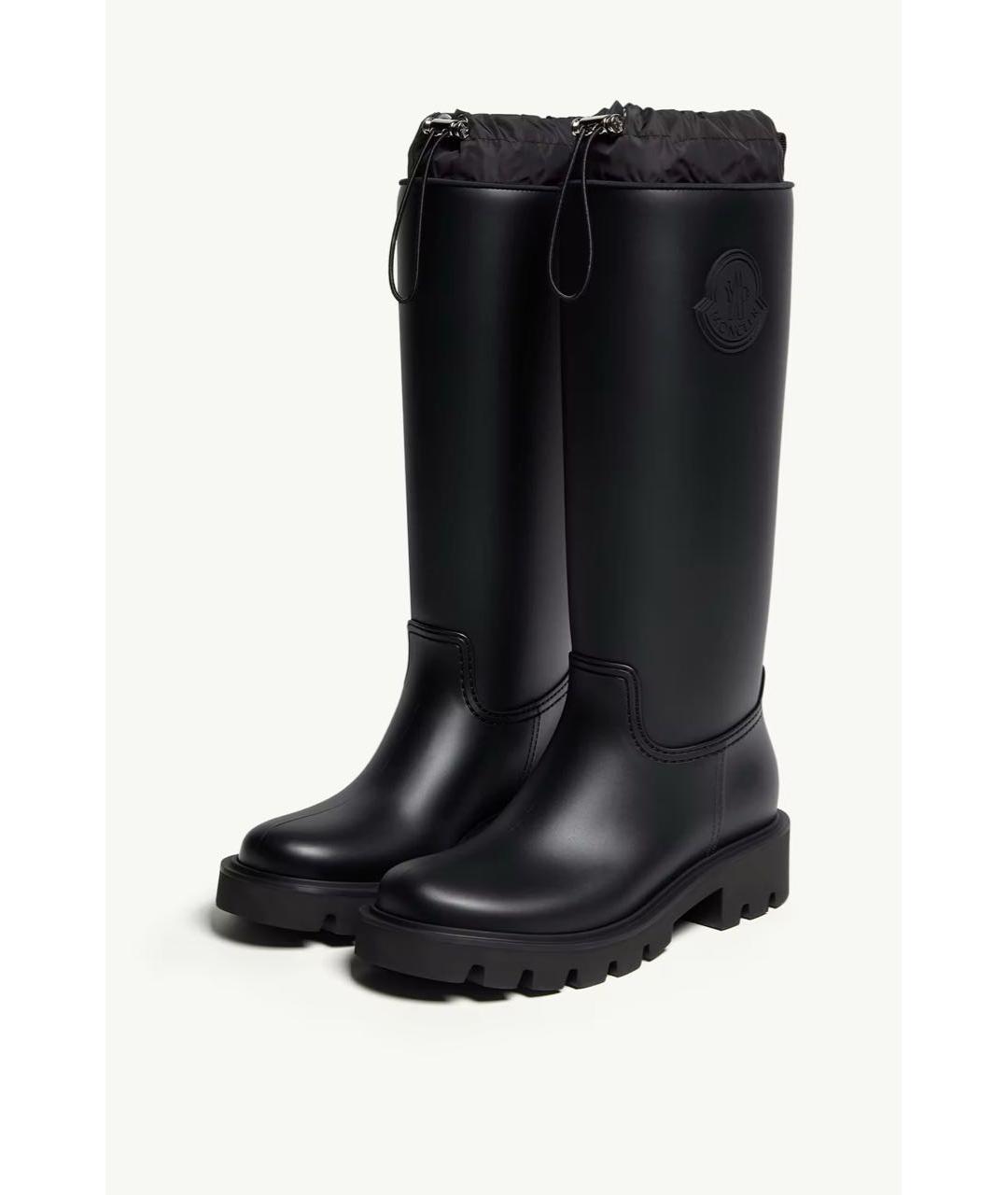 MONCLER Черные сапоги, фото 2