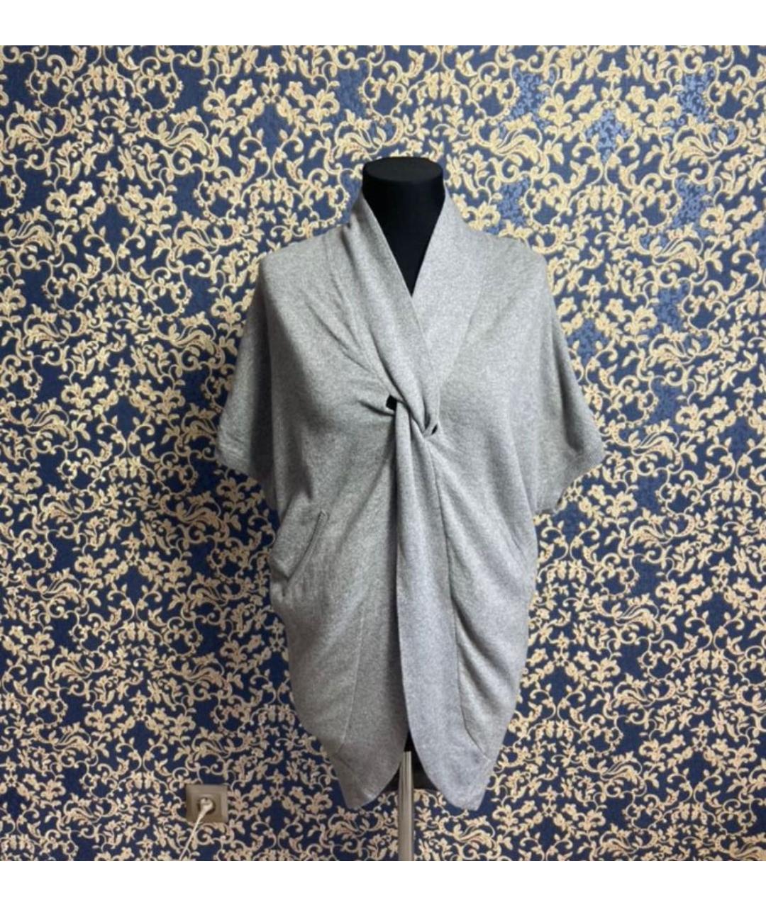 ERMANNO SCERVINO Серый шерстяной джемпер / свитер, фото 9