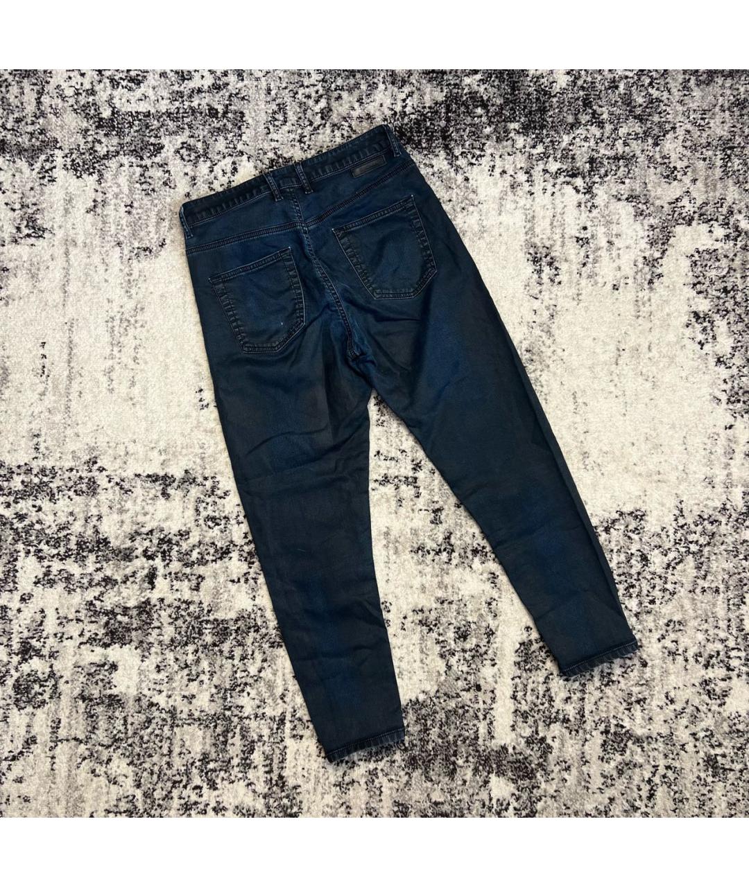 DIESEL Темно-синие прямые джинсы, фото 7
