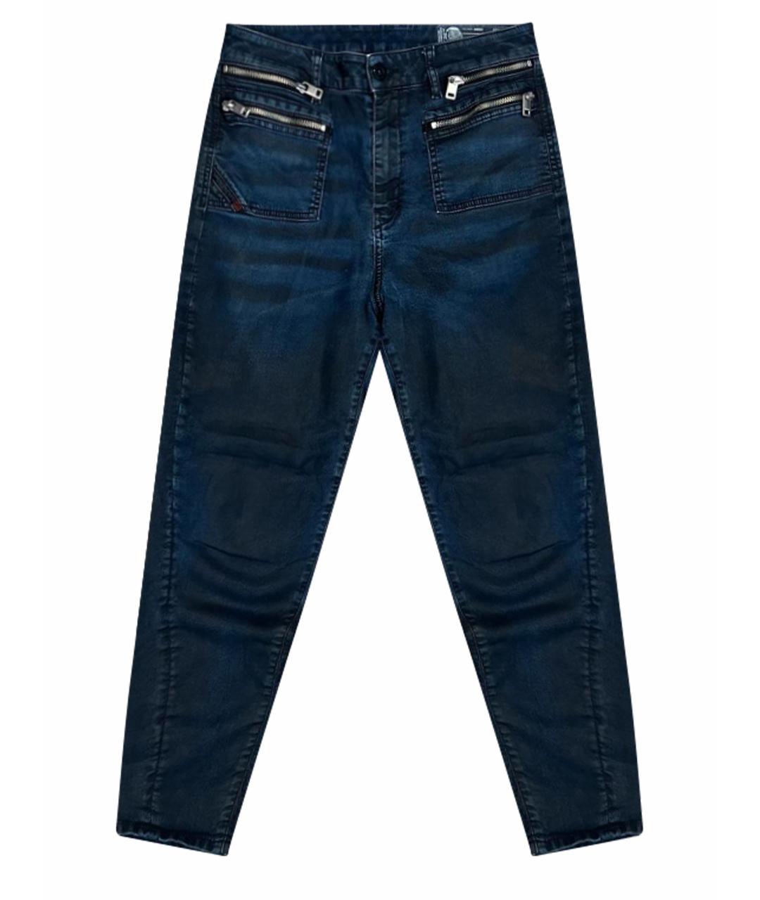 DIESEL Темно-синие прямые джинсы, фото 1