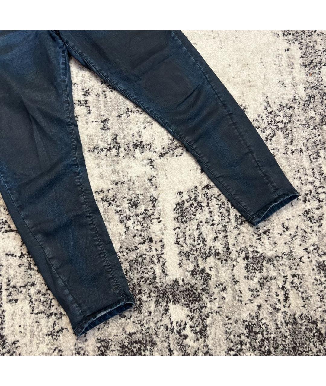 DIESEL Темно-синие прямые джинсы, фото 3