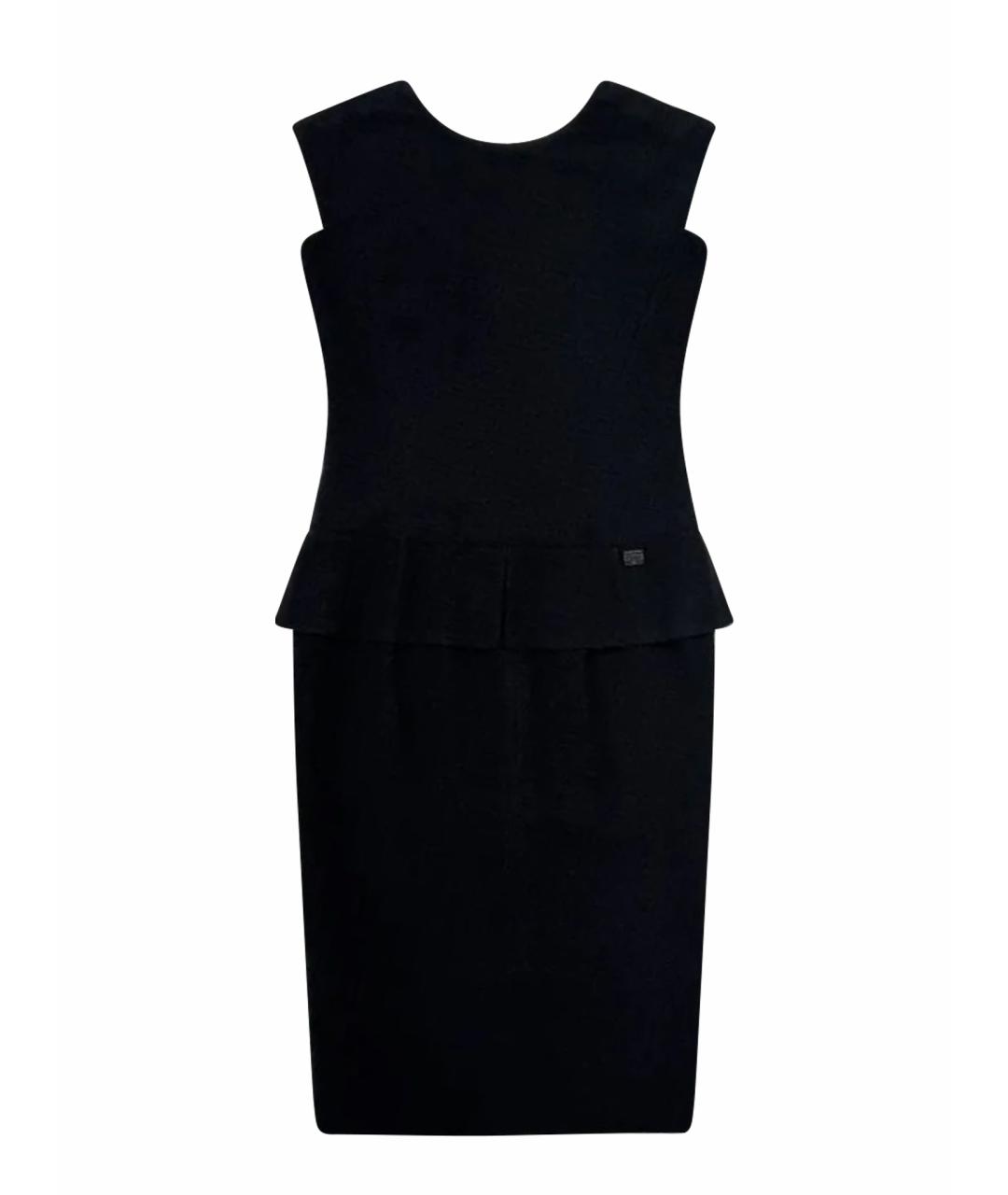 CHANEL Черное повседневное платье, фото 1