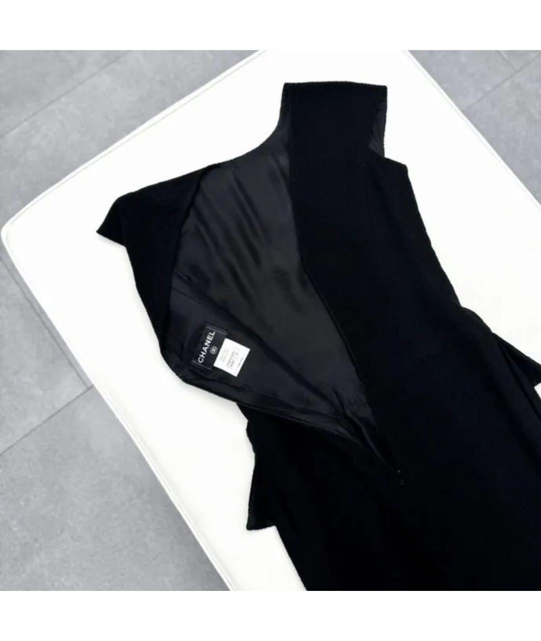 CHANEL Черное повседневное платье, фото 5