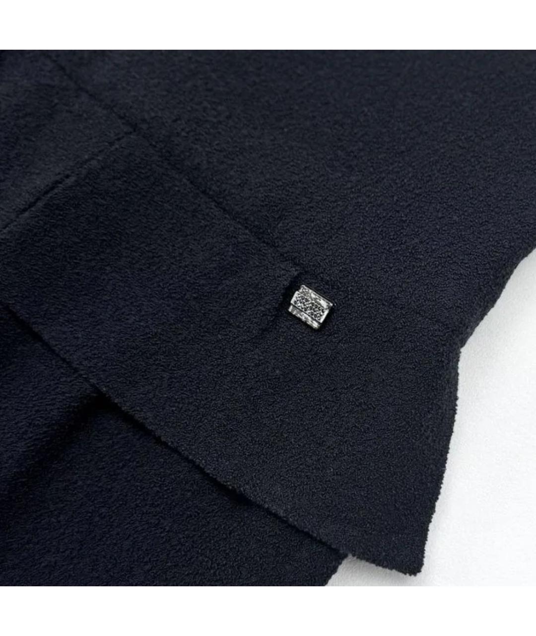 CHANEL Черное повседневное платье, фото 3