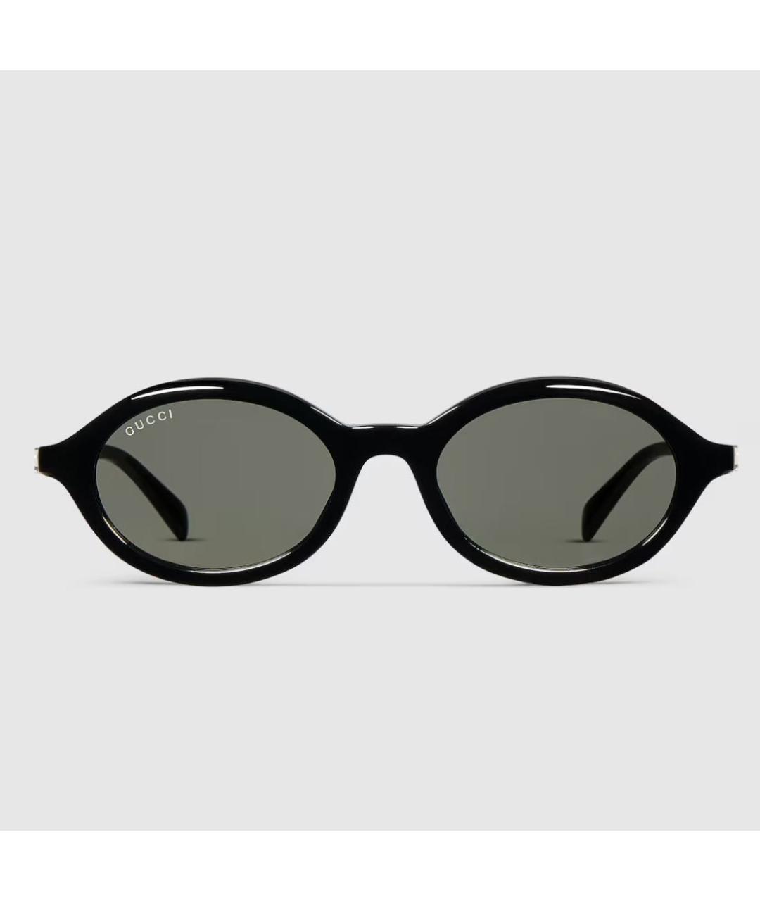 GUCCI Черные пластиковые солнцезащитные очки, фото 2