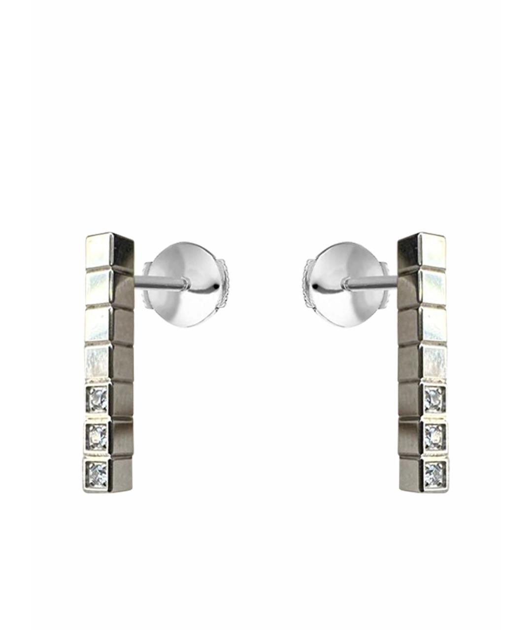 CHOPARD Серебряные серьги из белого золота, фото 1