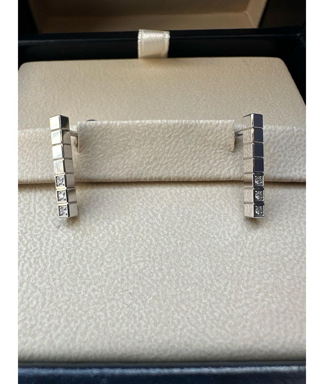 CHOPARD Серебряные серьги из белого золота, фото 8