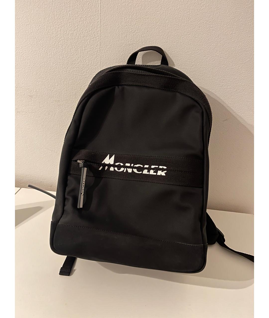 MONCLER Черный рюкзак, фото 3