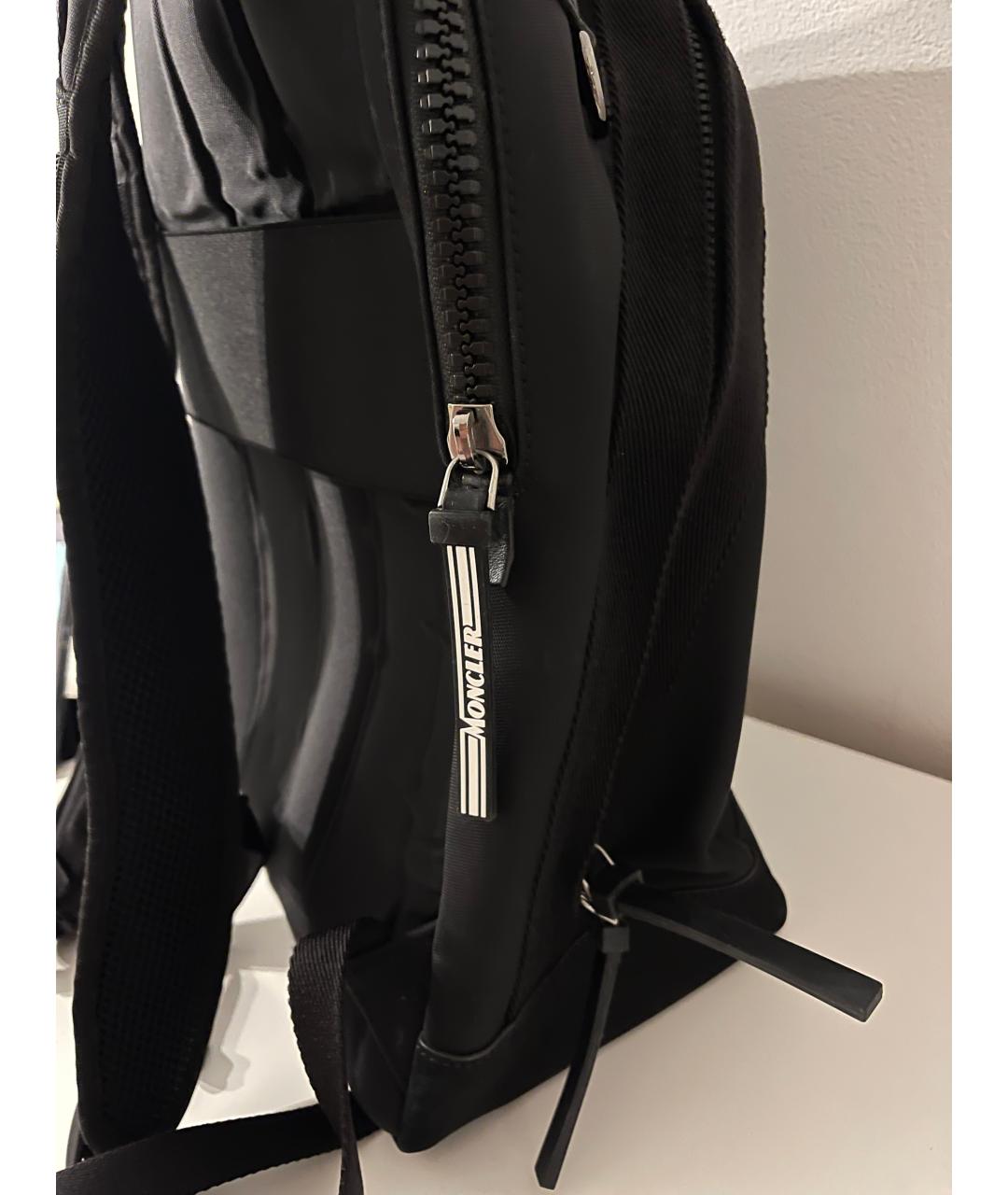 MONCLER Черный рюкзак, фото 6