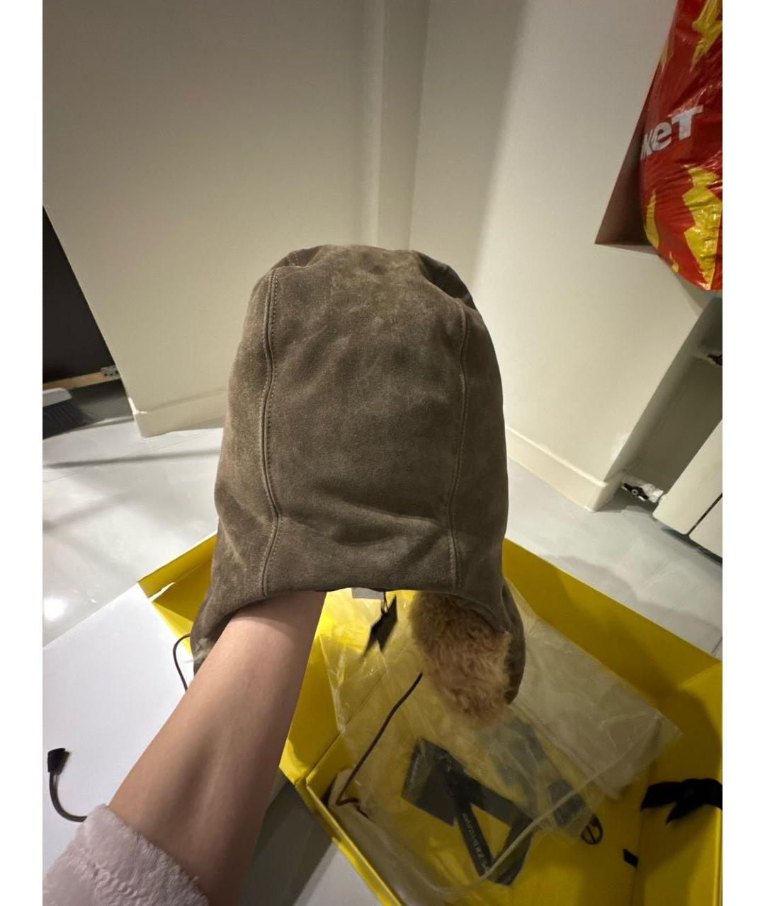 DSQUARED2 Коричневая шапка, фото 2