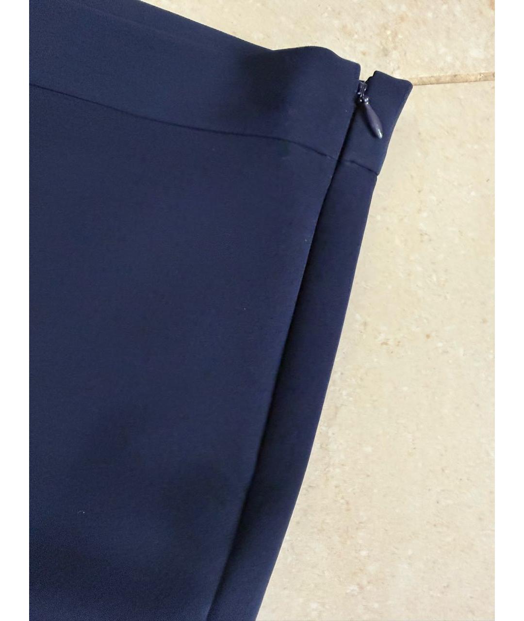 DKNY Темно-синие брюки узкие, фото 6