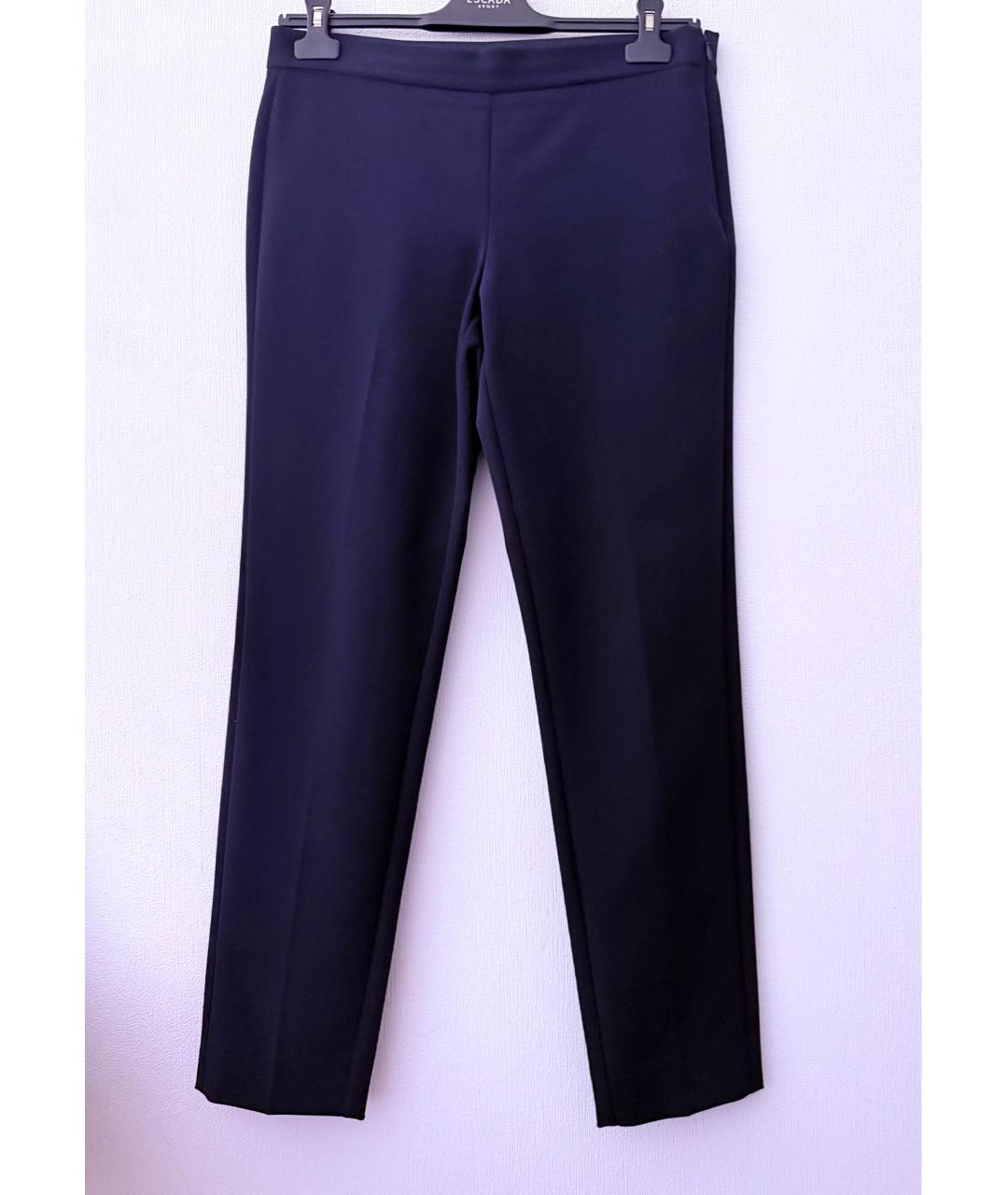 DKNY Темно-синие брюки узкие, фото 9