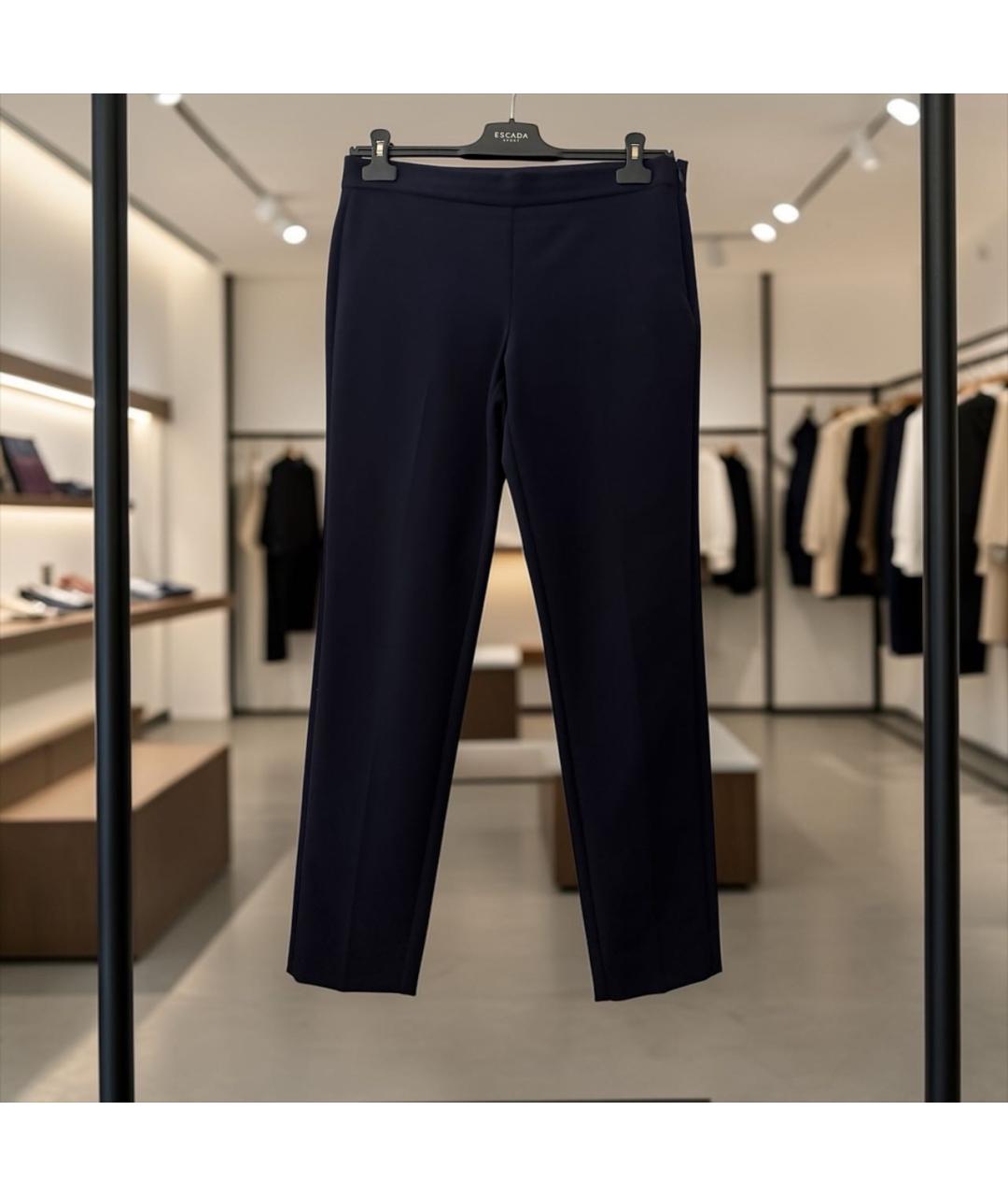 DKNY Темно-синие брюки узкие, фото 8