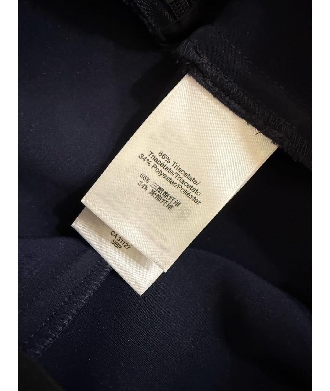 DKNY Темно-синие брюки узкие, фото 5