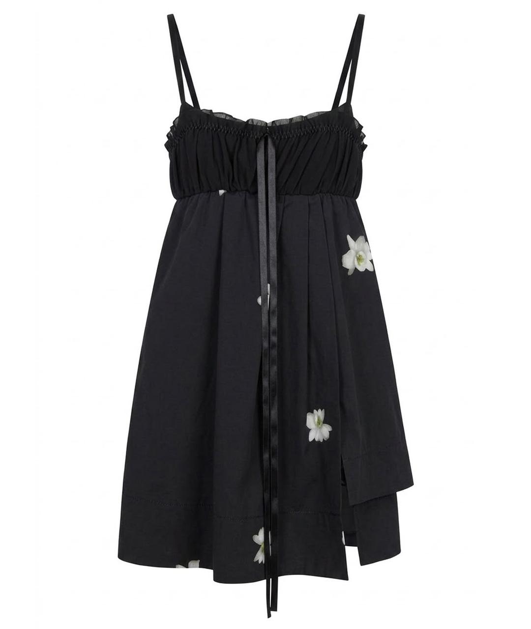 PINKO Черный сарафан, фото 1