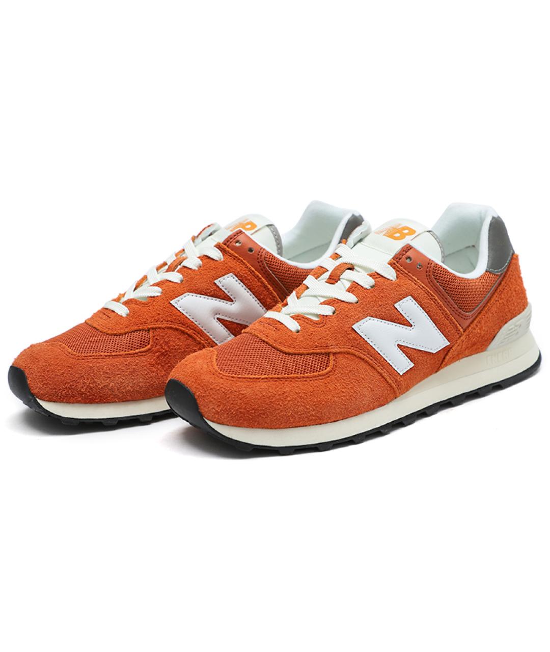 NEW BALANCE Оранжевое кроссовки, фото 3