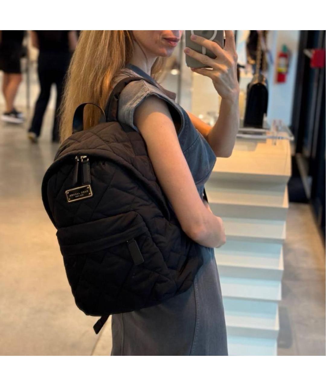 MARC JACOBS Черный рюкзак, фото 3