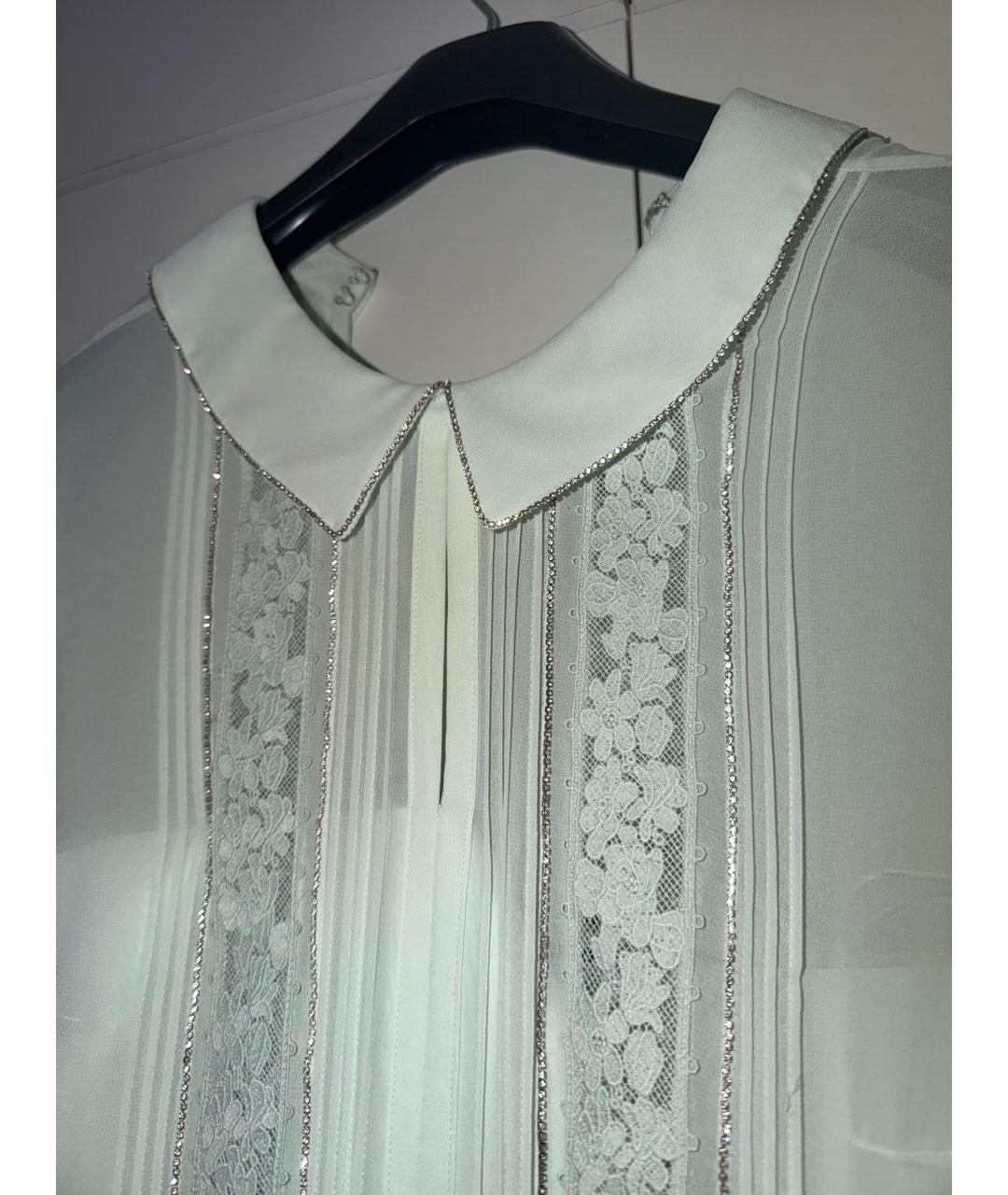 SELF-PORTRAIT Салатовыое полиэстеровое вечернее платье, фото 3