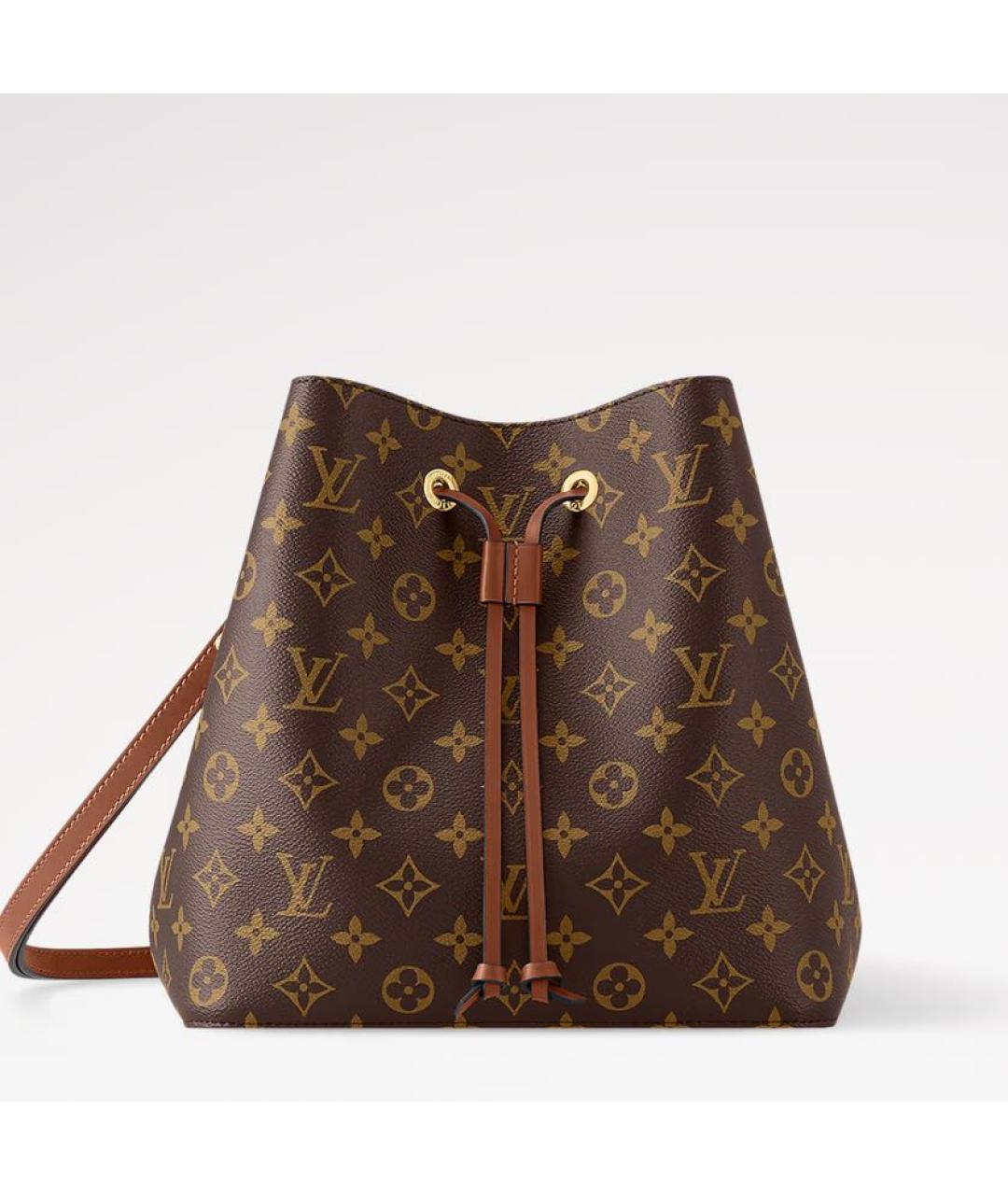 LOUIS VUITTON Коричневая сумка тоут, фото 1