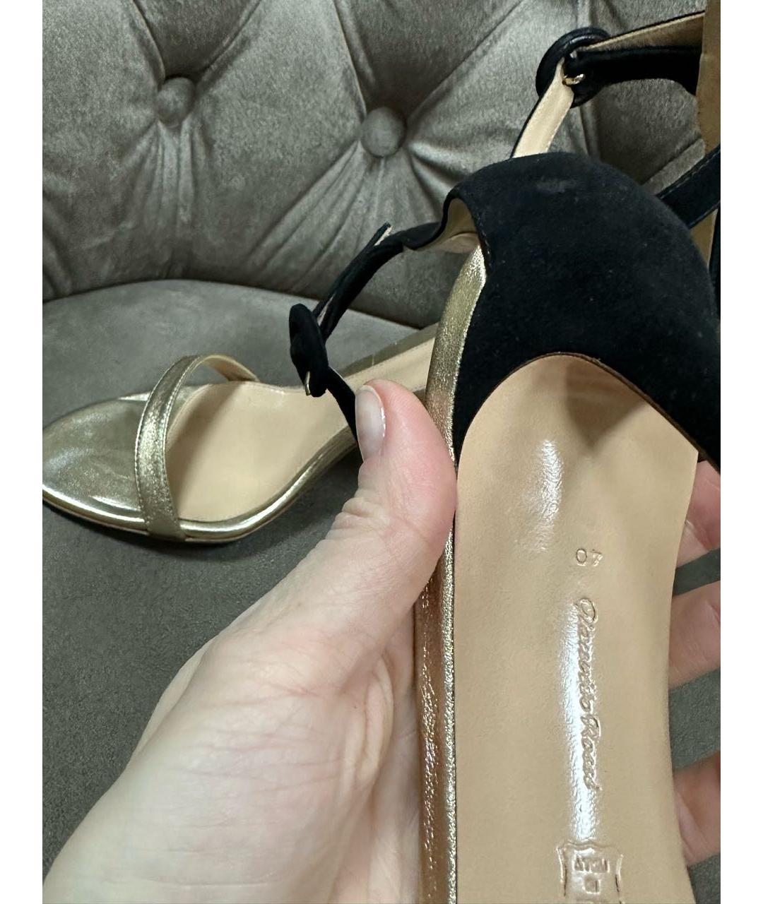 GIANVITO ROSSI Мульти кожаные босоножки, фото 5