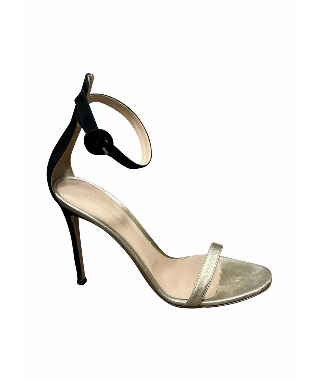 GIANVITO ROSSI Мульти кожаные босоножки, фото 1