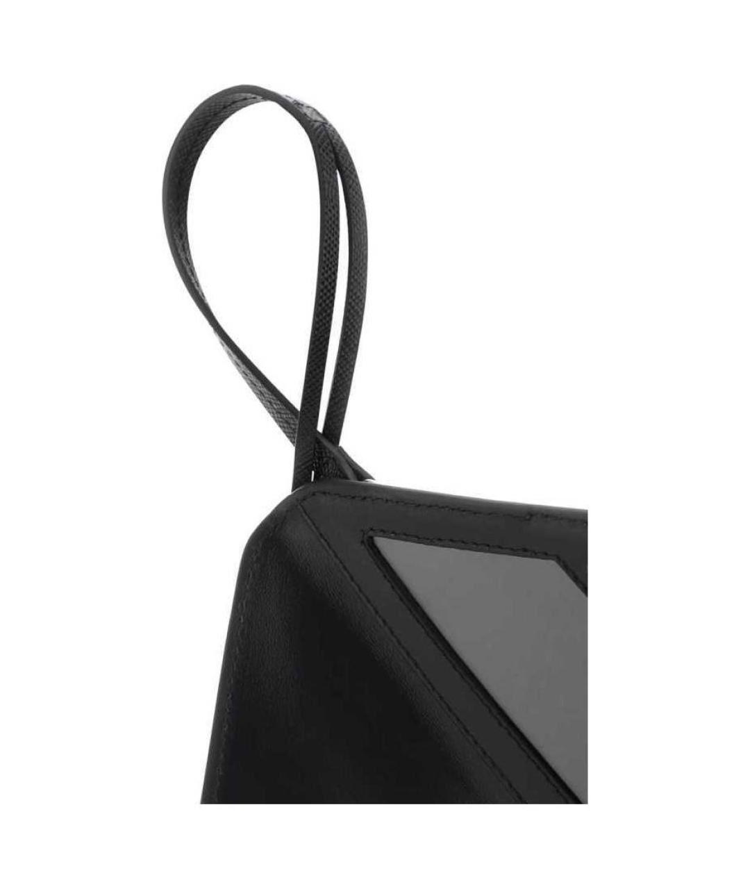 PRADA Черная ключница, фото 4