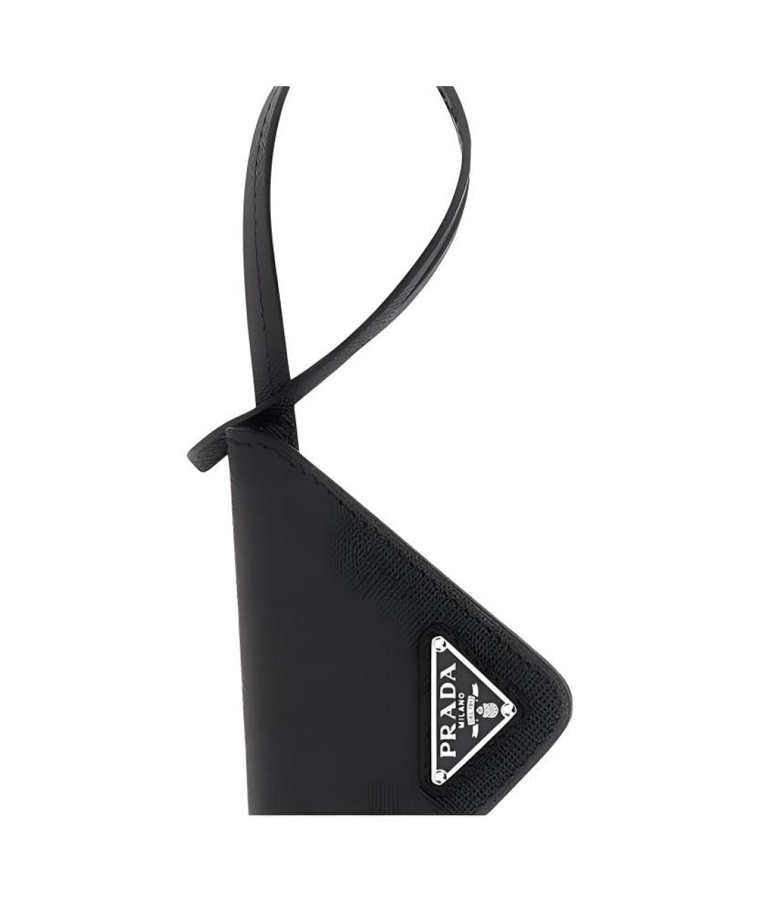 PRADA Черная ключница, фото 3