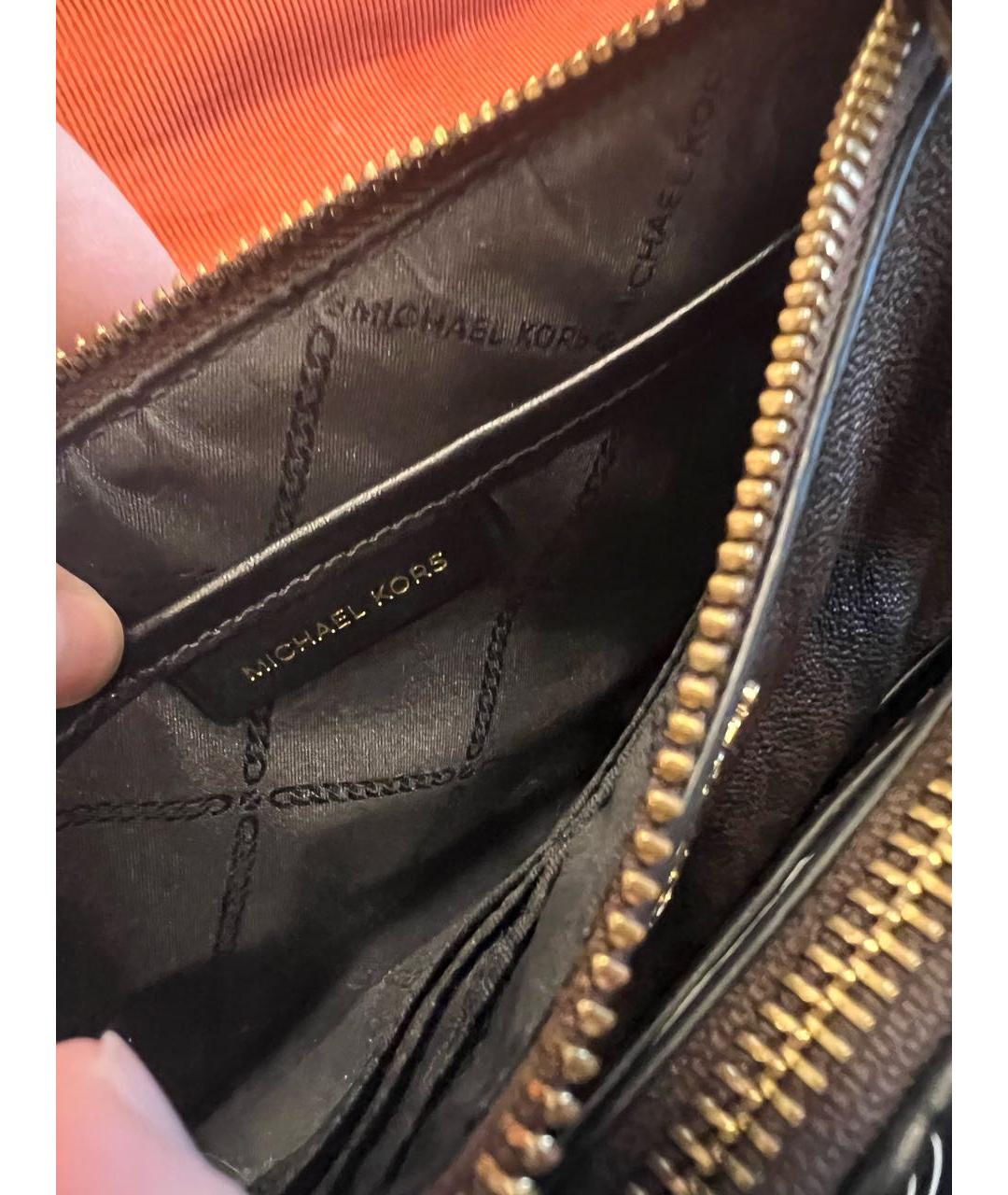 MICHAEL KORS Коричневая сумка через плечо, фото 4