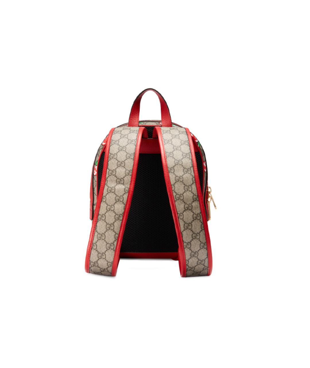 GUCCI Бежевый рюкзак, фото 4