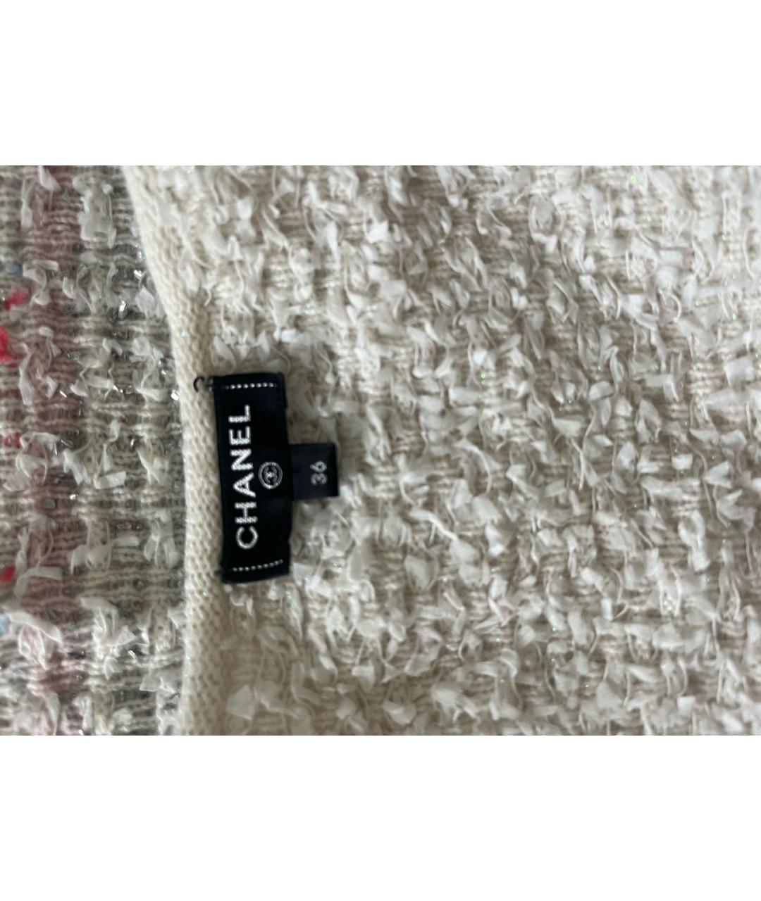 CHANEL Розовое кашемировое коктейльное платье, фото 3