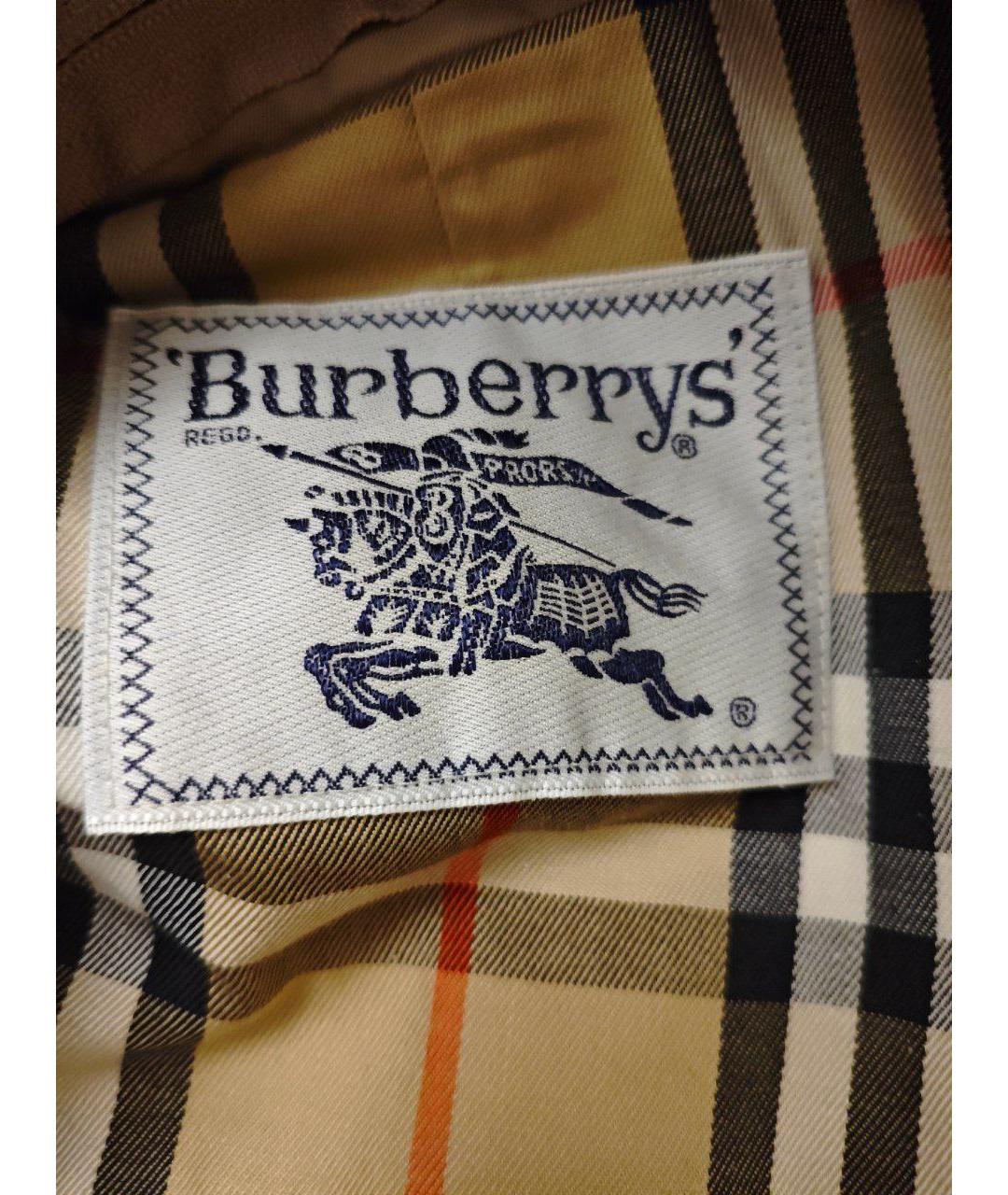 BURBERRY Бежевый тренч/плащ, фото 4