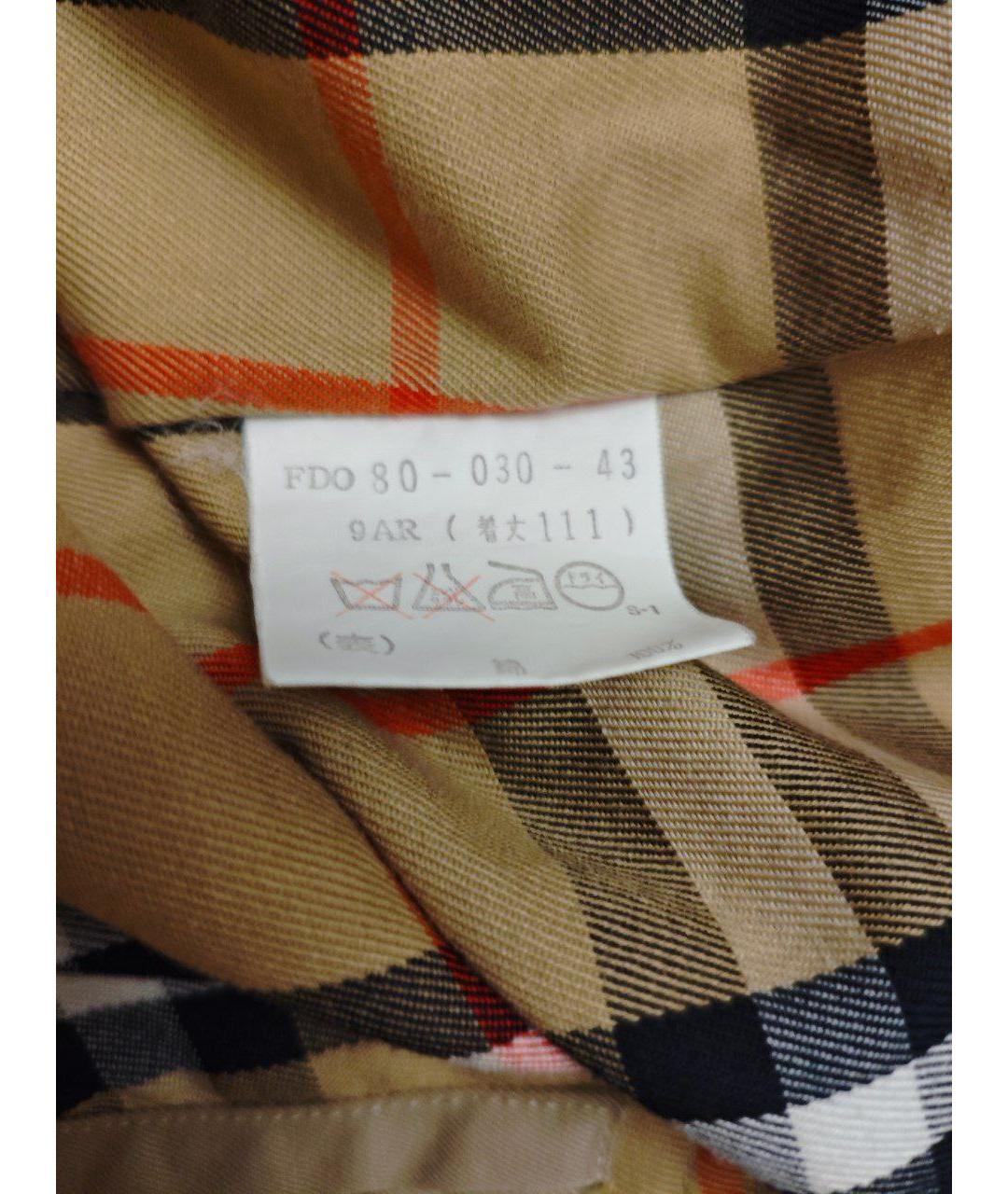 BURBERRY Бежевый тренч/плащ, фото 5