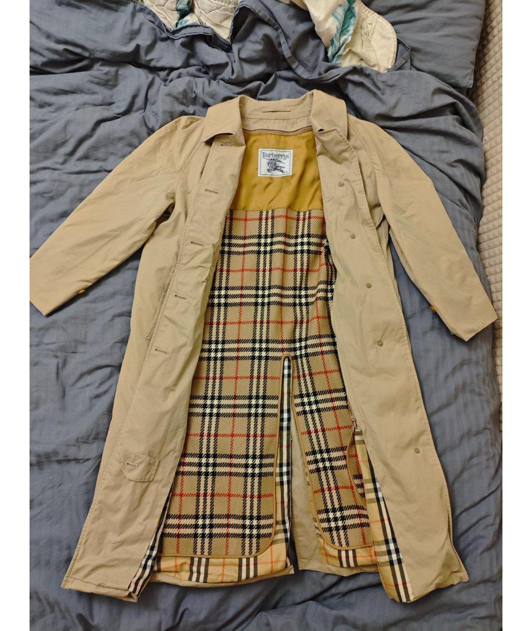 BURBERRY Бежевый тренч/плащ, фото 2