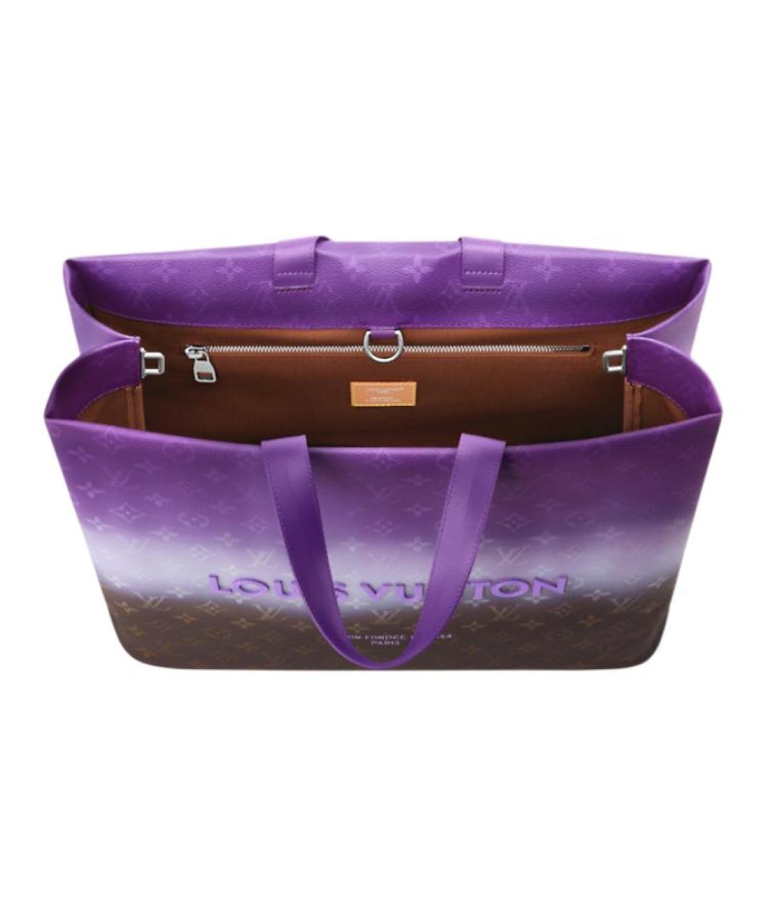 LOUIS VUITTON Фиолетовая сумка на плечо, фото 4