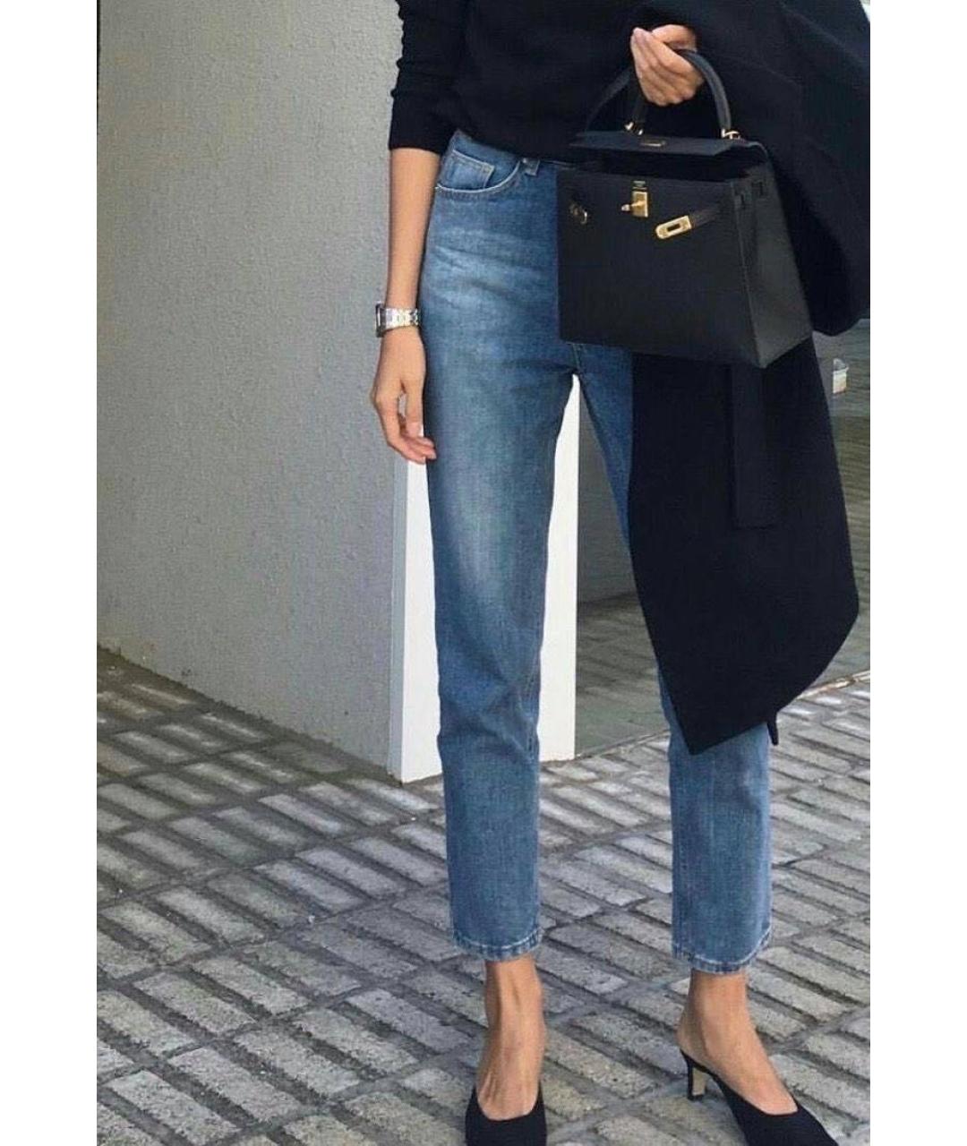 HERMES Черная кожаная сумка с короткими ручками, фото 5