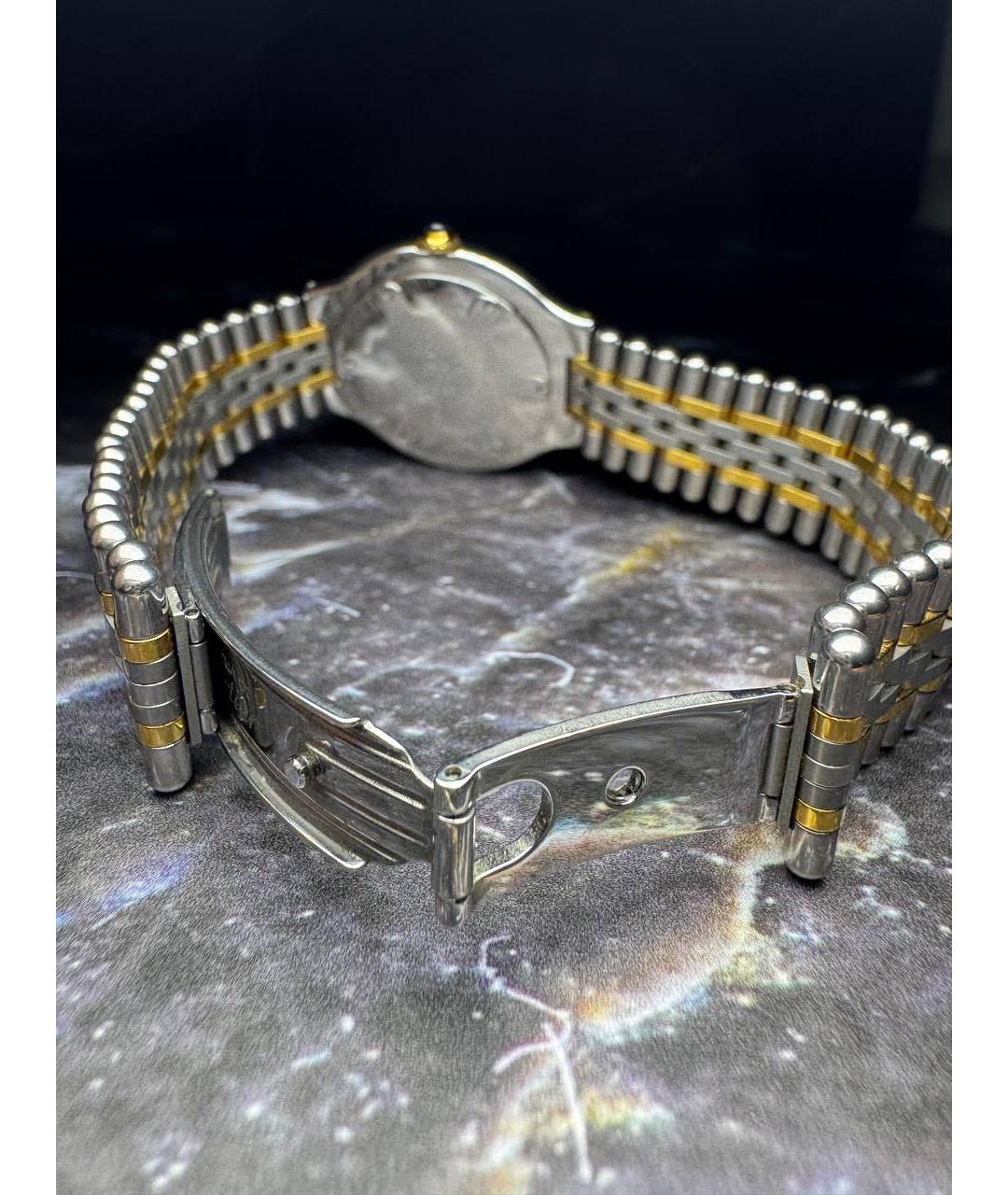 CARTIER Серебряные позолоченные часы, фото 3