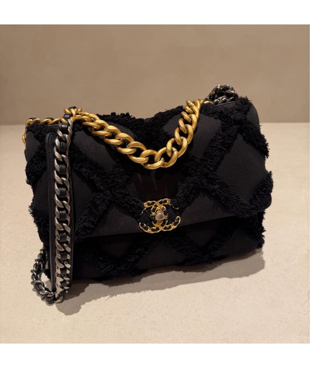 CHANEL Черная сумка через плечо, фото 2