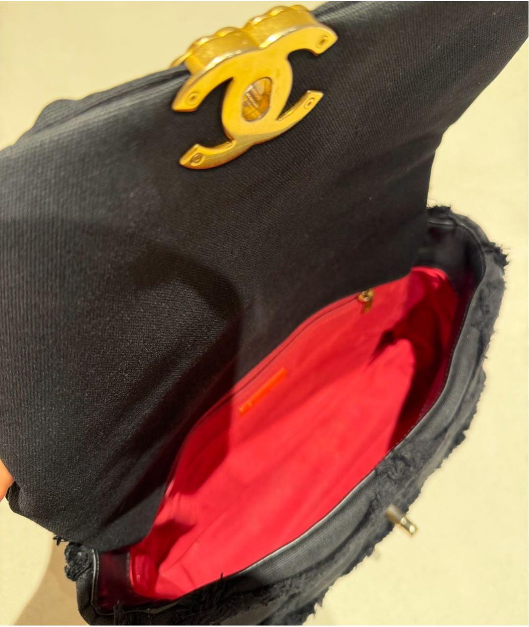 CHANEL Черная сумка через плечо, фото 8