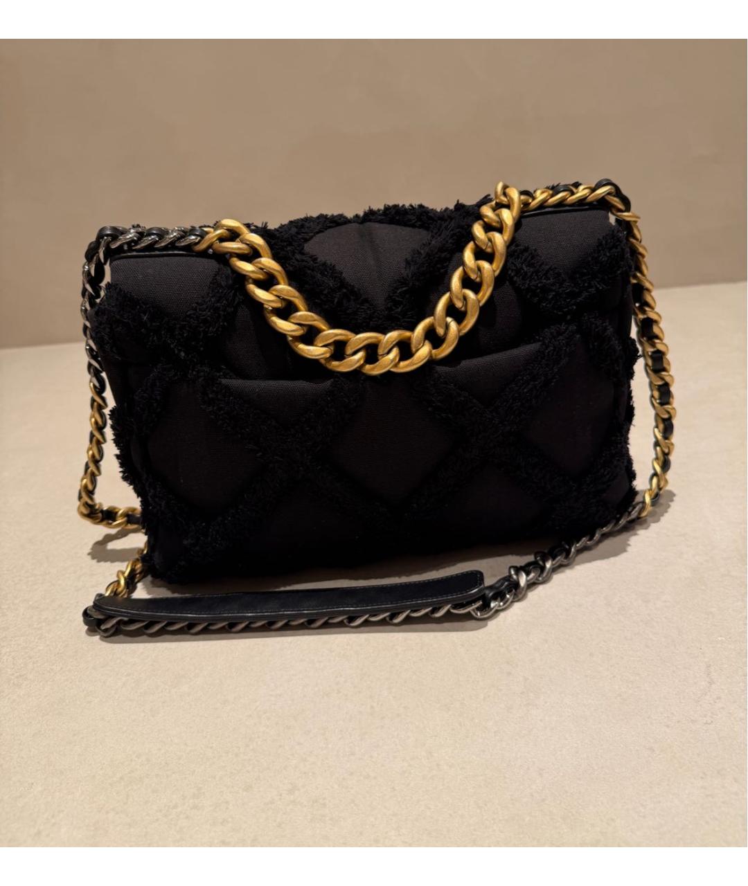 CHANEL Черная сумка через плечо, фото 6